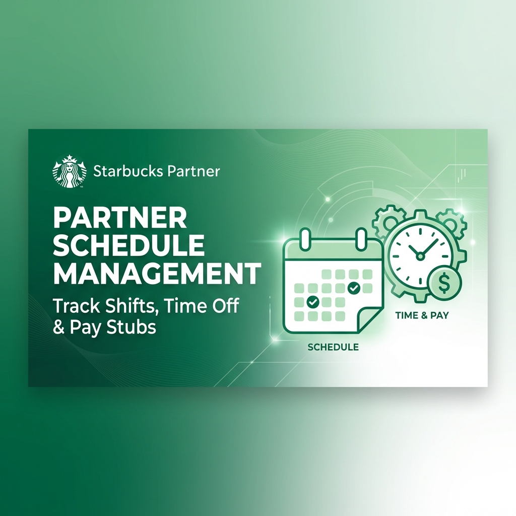 Starbucks Partner Schedule: View Shifts & Manage Availability 2026
