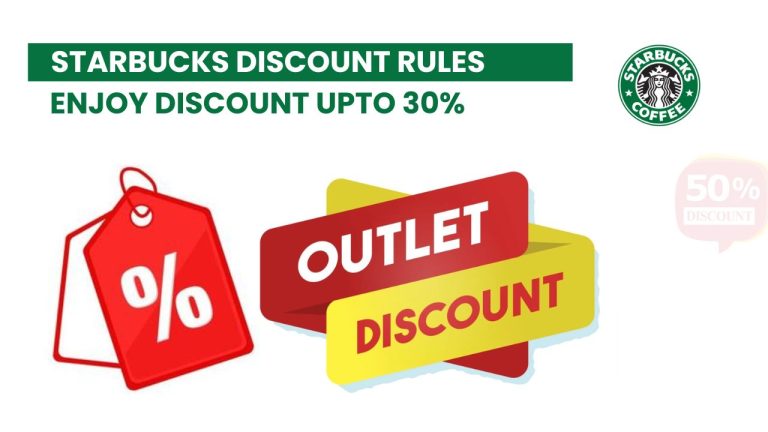 Starbucks Partner Discount Rules – Upto 30% Discount